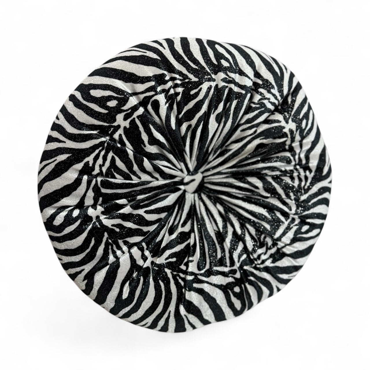 Sprikle Zebra Print Round Cushion