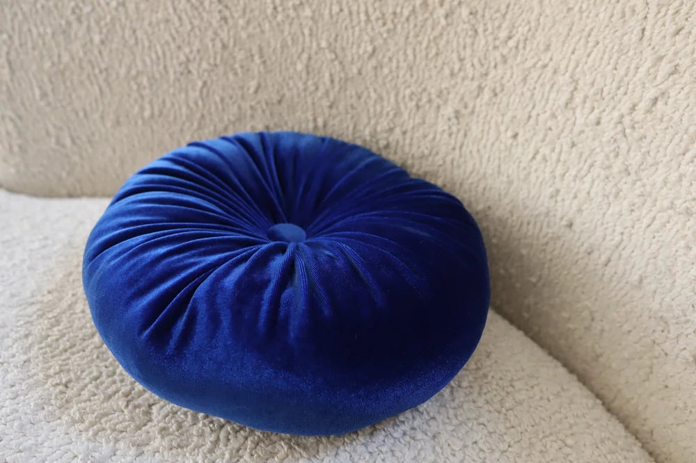 Round Velvet Pillow for Luxurious Comfort and Style