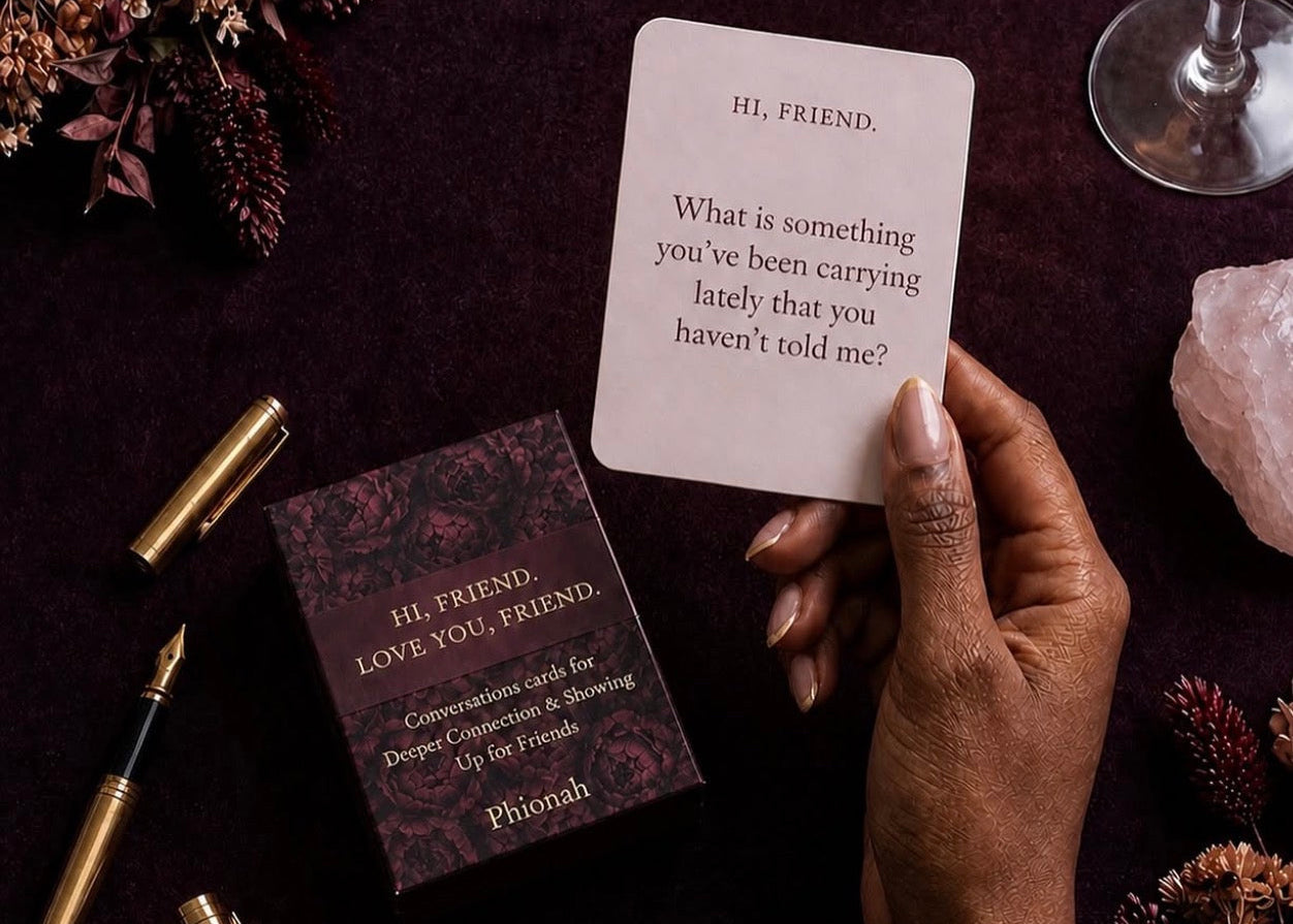 Hi, Friend  Conversation Cards