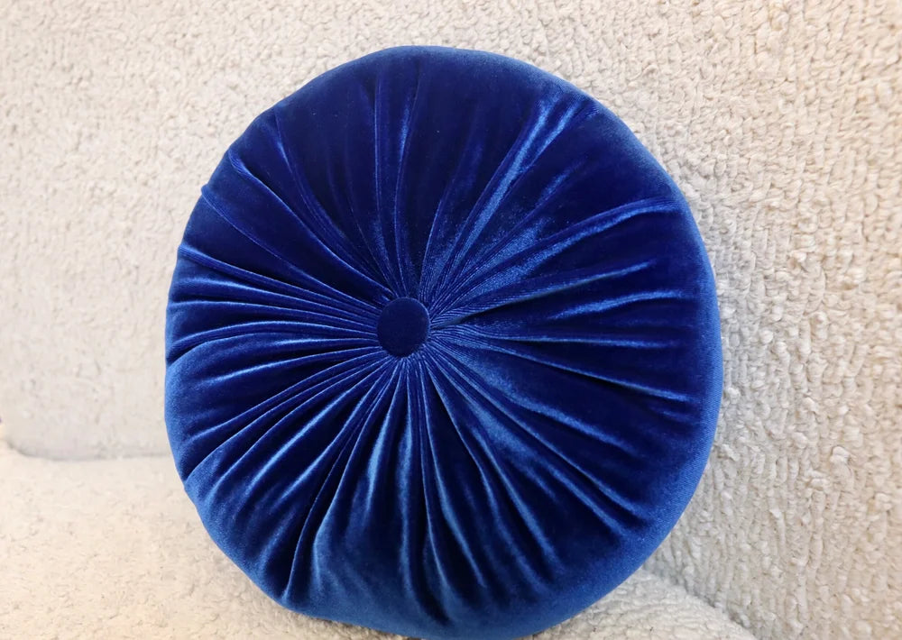 Round Velvet Pillow for Luxurious Comfort and Style