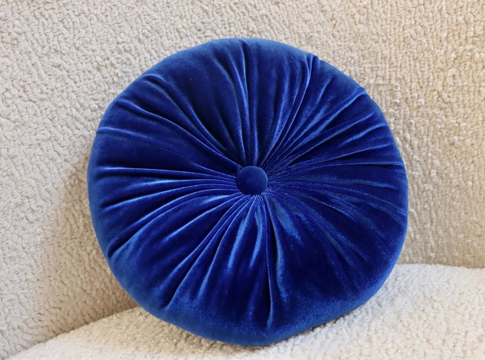 Round Velvet Pillow for Luxurious Comfort and Style