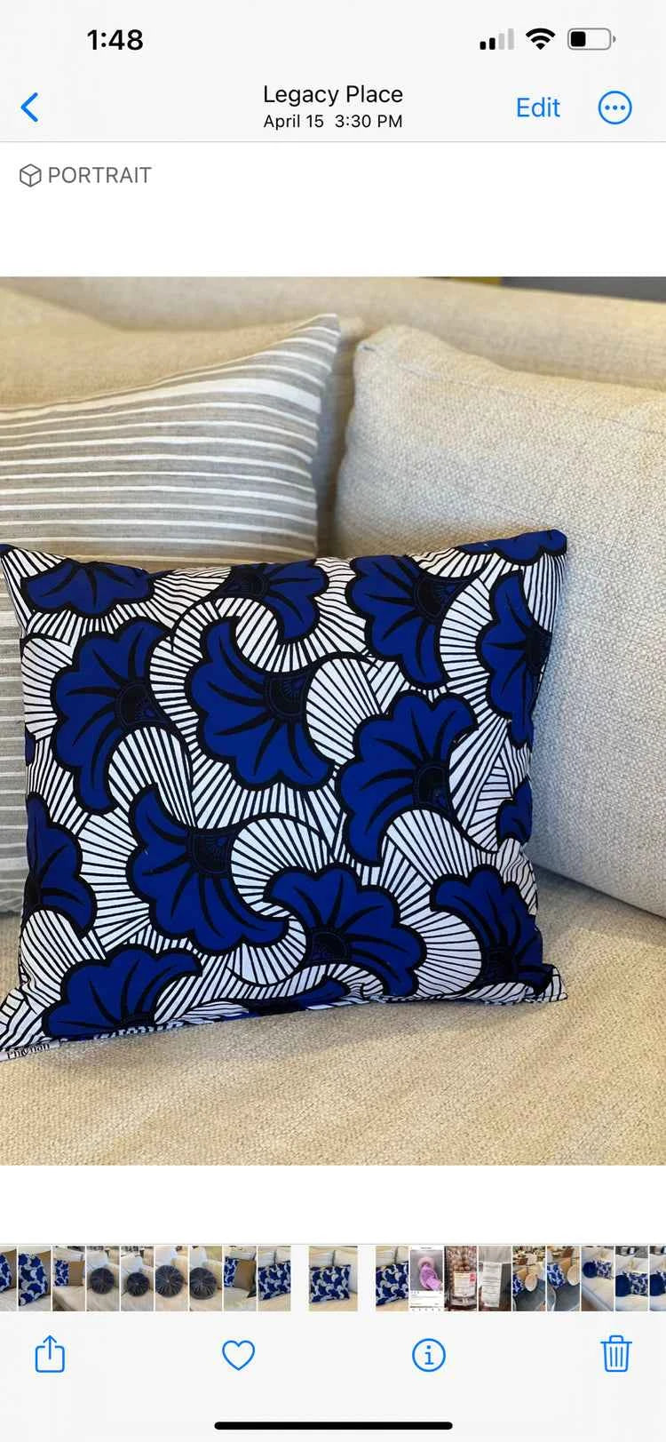 Amari Tribal Print Handmade Pillow
