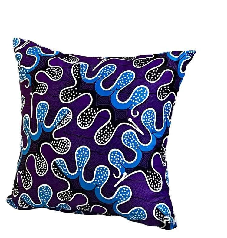 Berri African print throw pillow