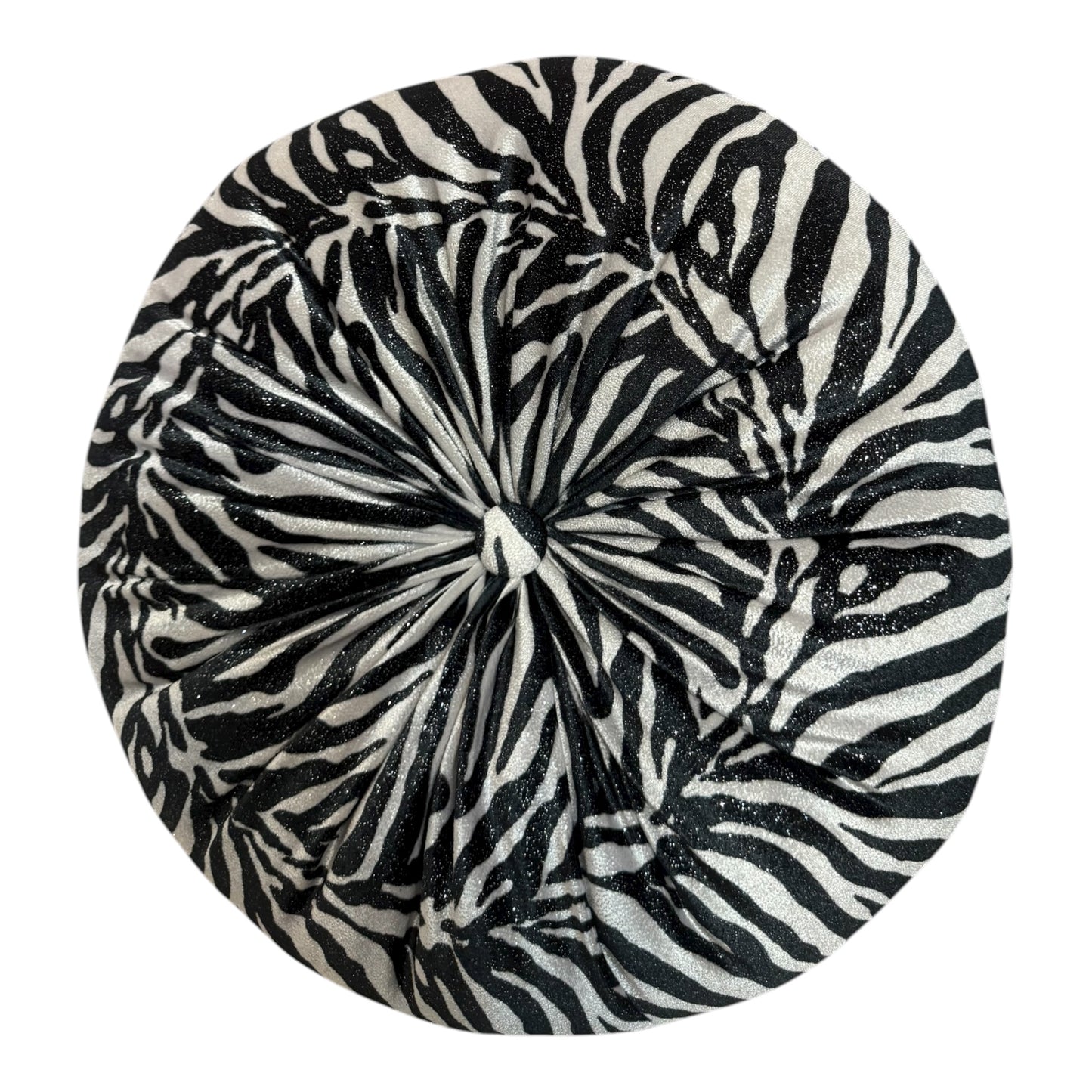 Sprikle Zebra Print Round Cushion