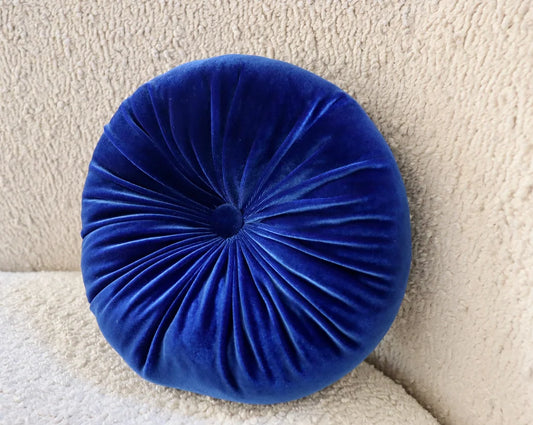 Round Velvet Pillow for Luxurious Comfort and Style