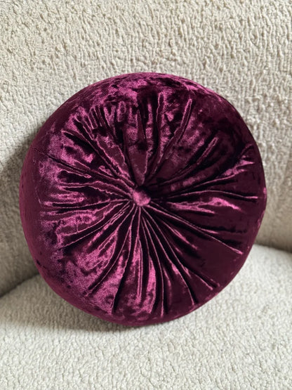 Plum Velvet Cushion