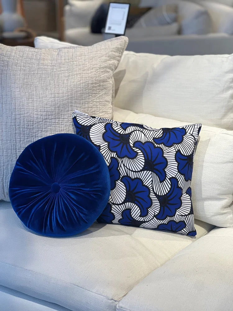 Round Velvet Pillow for Luxurious Comfort and Style